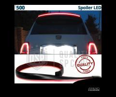 SPOILER LED Posteriore per FIAT 500 Striscia LED