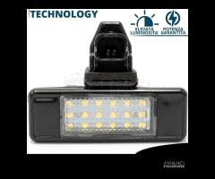 Luci Targa LED per CITROEN DS3 Placche Luce Bianca