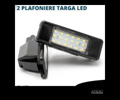 Luci Targa LED per CITROEN DS3 Placche Luce Bianca