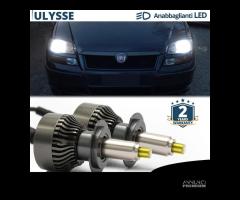 Anabbaglianti LED H7 per Fiat Ulysse 6500K 12000L