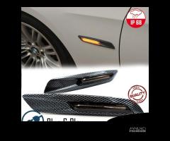 Frecce LED per BMW X3 E83 Carbonio + Lente Fumé