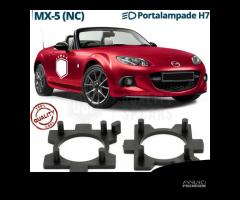 ADATTATORI montaggio KIT LED H7 per Mazda Mx-5 III