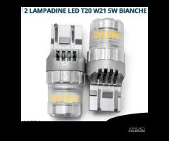 Lampadine LED T20 W21/5W CANbus Luce Bianca 3400LM