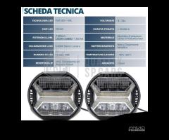 Fari Supplementari LED Auto Fuoristrada OMOLOGATI