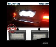 Luci TARGA LED Mercedes ML W164 Placchette BIANCA