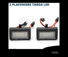 Luci TARGA LED Mercedes ML W164 Placchette BIANCA