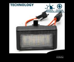 Luci TARGA LED Mercedes ML W164 Placchette BIANCA - 9