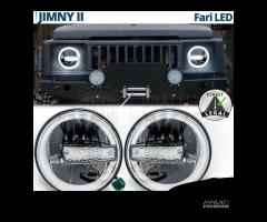 FARI LED Angel Eyes Per SUZUKI JIMNY 2 OMOLOGATI