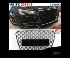 CALANDRA Audi A5 8T 11-16 Griglia Nera NIDO D' APE