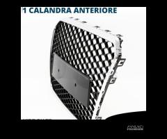 CALANDRA Audi A5 8T 11-16 Griglia Nera NIDO D' APE