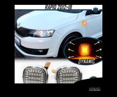 Frecce LED Sequenziali SKODA RAPID 12-18 CANBUS