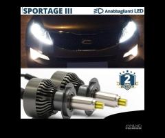 Kit LED H7 Kia Sportage 3 Fari LENTICOLARI 12.000L