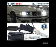 Kit LED H1 per BMW Serie 3 E36 Luci Anabbaglianti