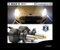 Kit LED H7 Ford S-Max II Fari Lenticolari 12000LM