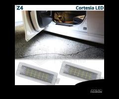 2 Luci di CORTESIA LED Bmw Z4 Interne BIANCHE