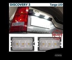 Placche Luci TARGA LED PER Land Rover DISCOVERY 3