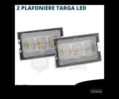 Placche Luci TARGA LED PER Land Rover DISCOVERY 3