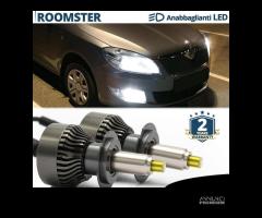 Kit Luci LED H7 Skoda ROOMSTER LENTICOLARI 12000L