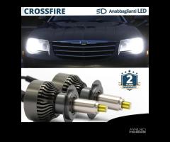 Anabbaglianti LED H7 per Chrysler Crossfire 12000L