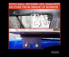 Portatarga Anterior NERO per JEEP Rilocatore Targa - 6