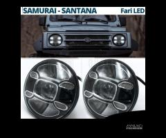 FARI LED per SUZUKI SAMURAI SJ SANTANA Omologato