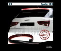 SPOILER LED Per Audi A1 Adesivo Striscia Led NERA