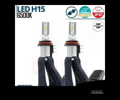 Kit Luci LED H15 CANbus Luci Diurne + Abbaglianti