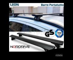 Barre da Tetto per Cupra Leon SW in Alluminio Nero