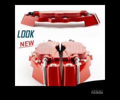 2 Cover COPRI PINZE Freni Rosse per Auto 28CM - 6