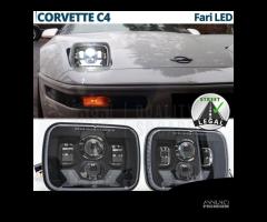 FARI LED Anteriori Chevrolet Corvette C4 OMOLOGATI