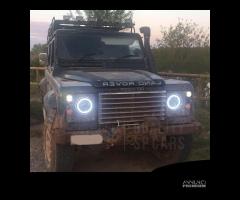 Coppia Fari LED per LAND ROVER DEFENDER ANGEL EYES