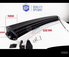 1 Barra Led 6000K Curva BMW Serie X Fuoristrada