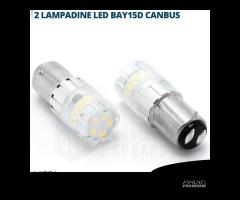 2 Lampadine LED P21/5W Canbus DRL + Luci Posizione