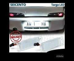 Placchette Luci TARGA LED per Fiat SEICENTO CANBUS