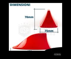 Antenna PINNA SQUALO per PEUGEOT ROSSA VERO SEGNAL - 12