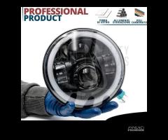 FARI Anteriori LED per NISSAN PATROL GR Angel Eyes - 9