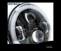 FARI Anteriori LED per NISSAN PATROL GR Angel Eyes - 10