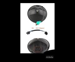 2 FARI LED 7'' Pollici Per MINI MINOR Epoca 6500K - 7