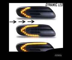 Mini Cooper F55 F56 F57 FRECCE LED Dinamiche Nere