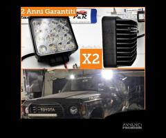 2 FARI Led per TOYOTA Supplementari Regolabili 48W