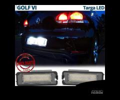 Luci Targa LED per VW Golf 6 Placchette Canbus