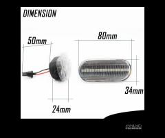 Frecce LED Skoda CITIGO Dinamiche CANBUS Omologate - 8