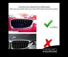 Fasce COVER calandra PER Bmw Serie 4 M sport