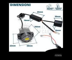 ANGEL EYES LED PER Bmw SERIE 3 E90 E91 con Xenon - 10