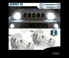 Lampadine LED H4 per SUZUKI JIMNY 3 Luce Bianca