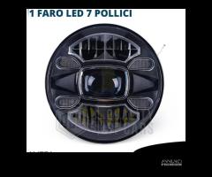 FARO LED 7'' PER HARLEY DAVIDSON Bobber Sportster