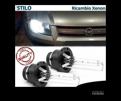 LAMPADINE RICAMBIO XENON D2S 6000K per FIAT STILO