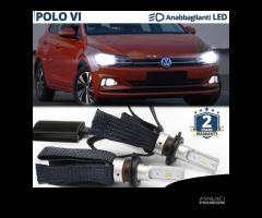 Kit LED H7 CANbus per VW POLO 7 Luci Bianche 8000L