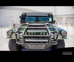 Barra Led 6000K Curva Hummer H1 H2 H3 Regolabile - 6