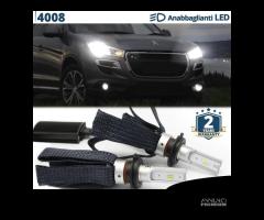 Kit lampade LED H7 per Peugeot 4008 CANBUS 6500K